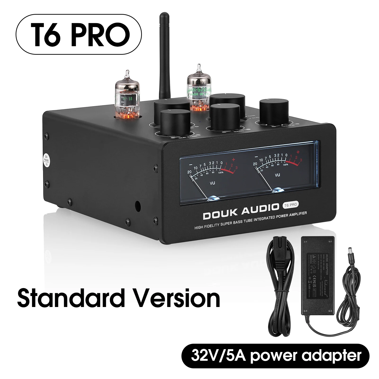 Douk Audio T6PRO HiFi JAN5725 真空管アンプ Bluetooth レシーバー