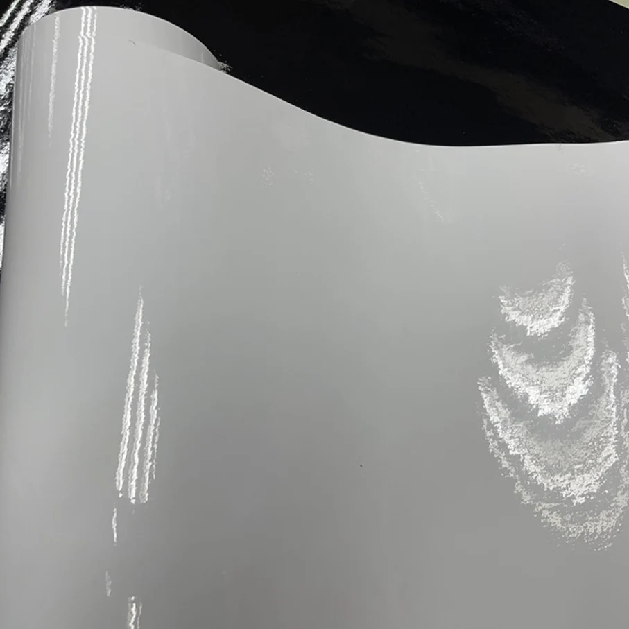 Auto Glänzend Glanz Schwarz Vinyl Wrap Folie Auto Aufkleber Mit Luft  Blasenfrei