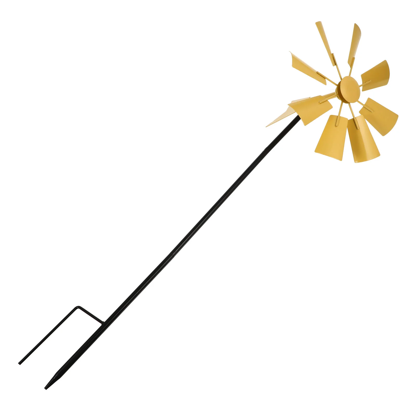 

Iron Windmill Yard Winnower Garden Ornament For Outdoors Rotating Windmill Pastoral Plugin Garden Park Decoration