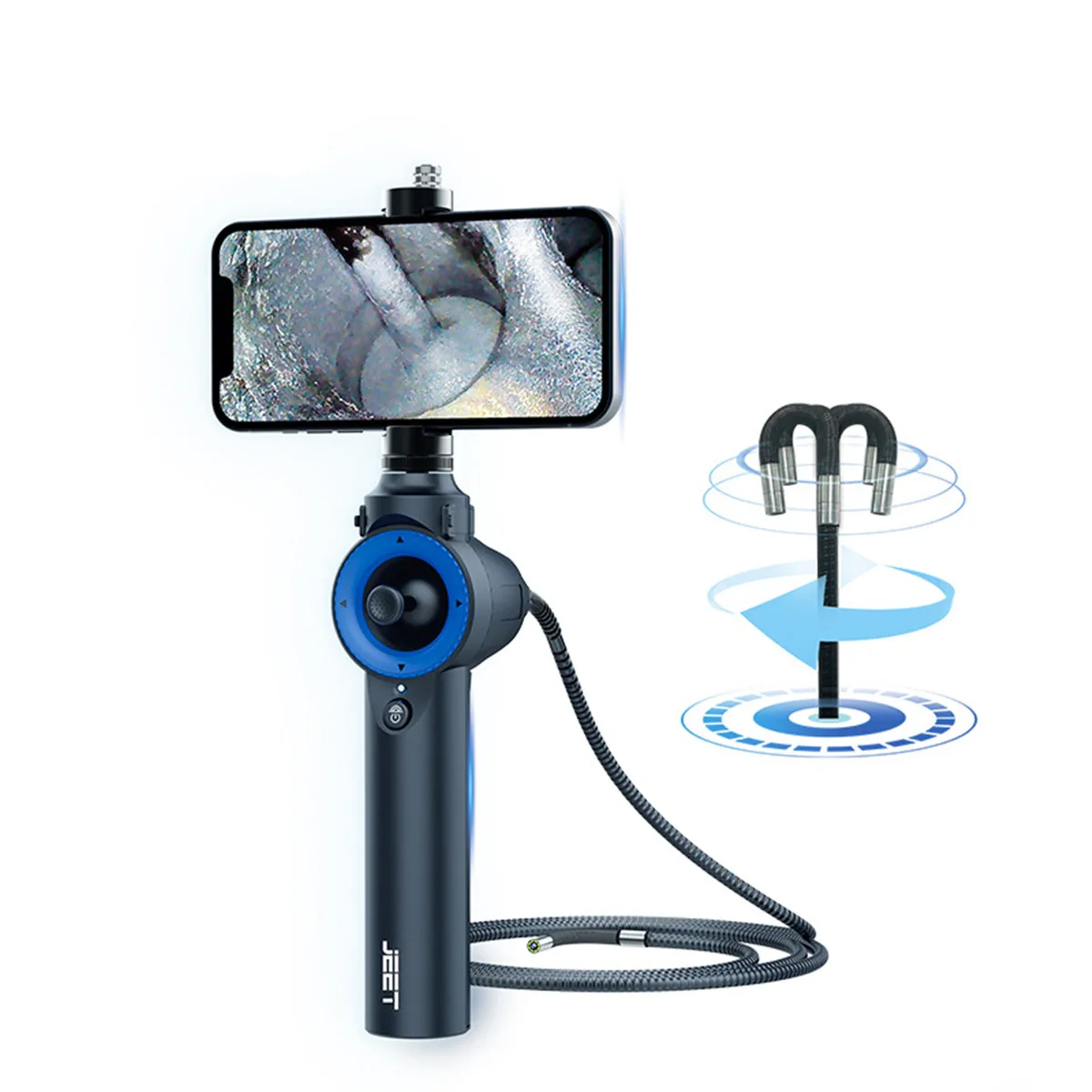 Vividia ME620i Borescope IPhone IPad Joystick Articulating, 41 OFF
