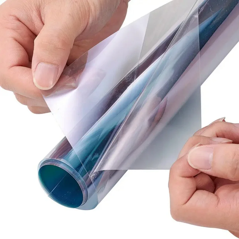 Pellicola Solare Per Auto Alvorox Blu Camaleonte VLT 67%: Fogli 75x150 Cm In Nano-ceramica, Riduce Calore E Interferenze Segnale