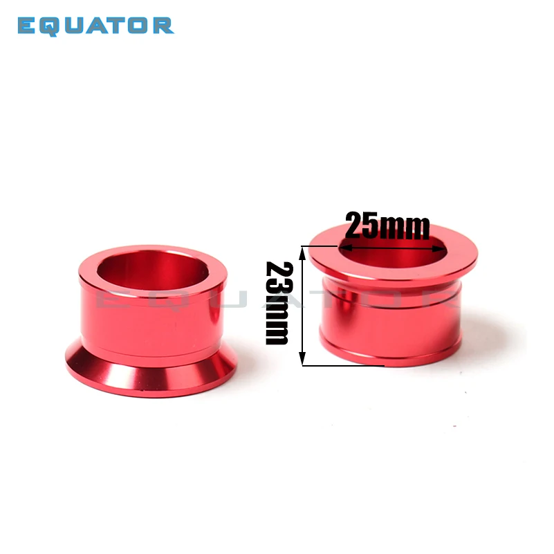 CNC Billet Aluminum Front with Rear Wheel Hub Spacers wheel busher Fit CR 125 250R CRF 250R 250X 450R 450X Motorcross Dirt Bike