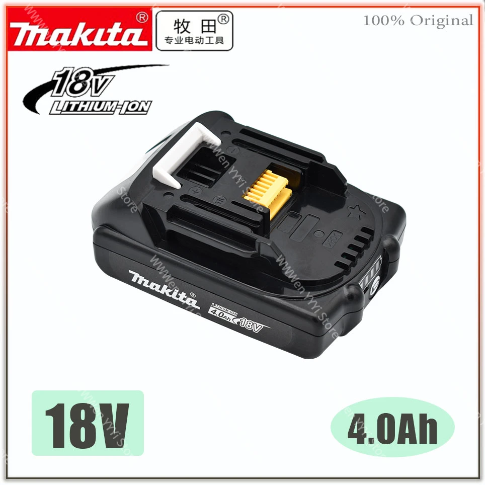 

original makita 4000mAh 18V Rechargeable Li-Ion Battery BL1830 BL1815 BL1840 194205-3 Replacement Power Tools Battery BL1850
