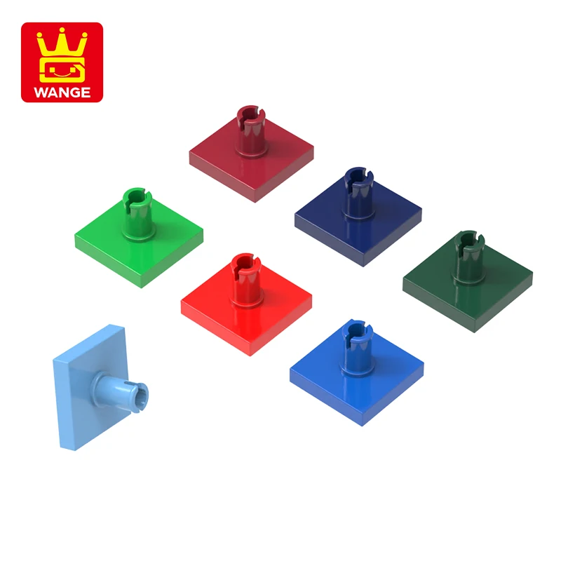 

20 Pcs/lot 2x2 Top with Bolt Building Block Moc Color Accessories Compatible with 2460 Brick DIY Children's Toy Assembly Gift