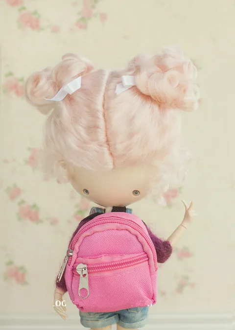 Doll Accessories Doll Bag Accessories For Barbie 1/6 Doll Toy Girl Playing House Princess Toys handbag Dressing Parts Kids Party Favors
