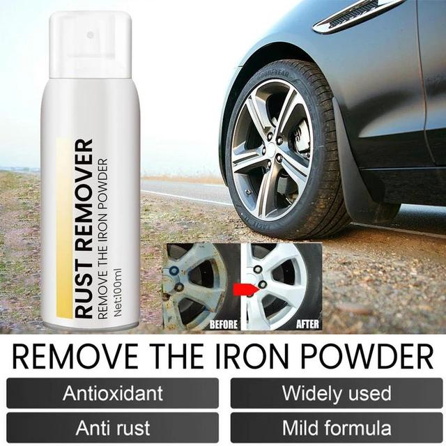 Powerful Rust Remover for Car Paint & Wheels, Multi-Powerful Automotive  Rust Remover, Rust Remover Converter for Metal, Iron Powder Rust Remover  (1PC)