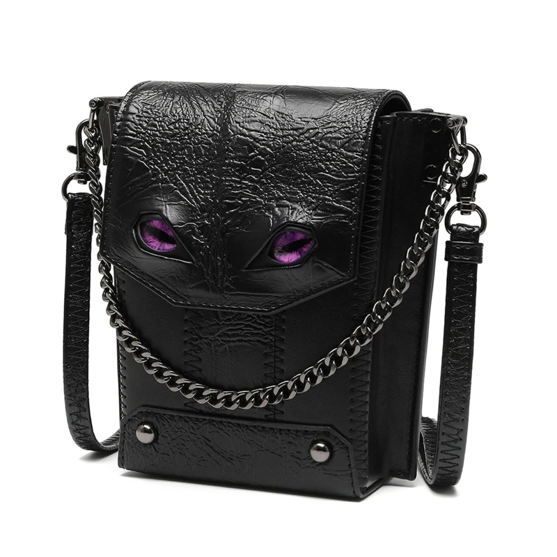 Steampunk Small Handbag Crossbody Bag Shoulder Bags Cellphone Wallet Gothic Satchel for Women Girls