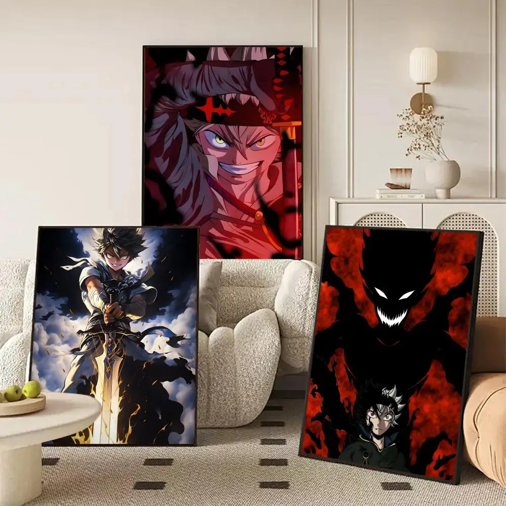 Waterproof HD Anime Art Poster - Self-Adhesive Fade-Resistant Wall Decor