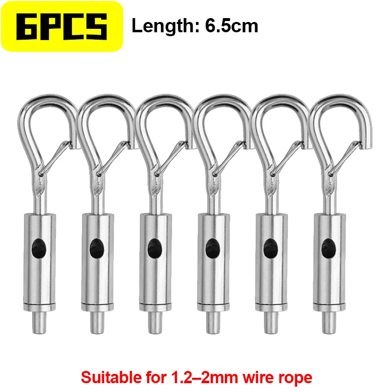 Enhanced Adjustable Tension Wire Rope Hooks