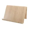 MultiPurpose Bamboo Tablet and Phone Stand  Universal Holder for IPad Tab Household Desktop Bracket Practical 5