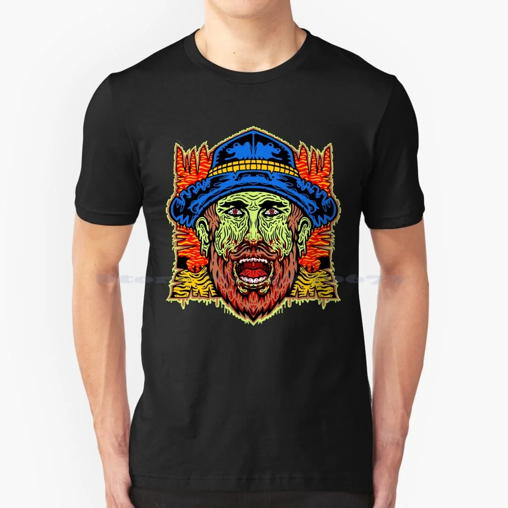 Stile Zombie | Artù | T Shirt 100% Cotone Tee Redemption 2 Rdr2 Arthur Morgan