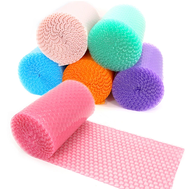 Bubble Wrap 20cmx5 Meters Heart Shape Shockproof Package For Gifts Box Fragile Glass Goods Pack Party Decor