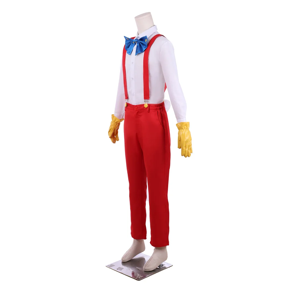 Who Framed Roger Rabbit Cosplay Rabbit Costume Red Romper and