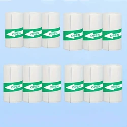 Mini Self-Adhesive Thermal Sticker Paper for Pocket Printers - 10 Pack (12 Rolls)