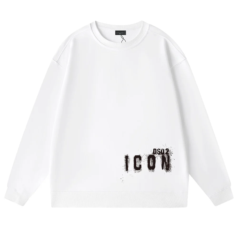 

DSQ2 ICON DSQICON2 D2 DSQ New Brand Casual Fashion Cotton Classic Letter Printing Couple Unisex Street Fashion Casual Boyfriend