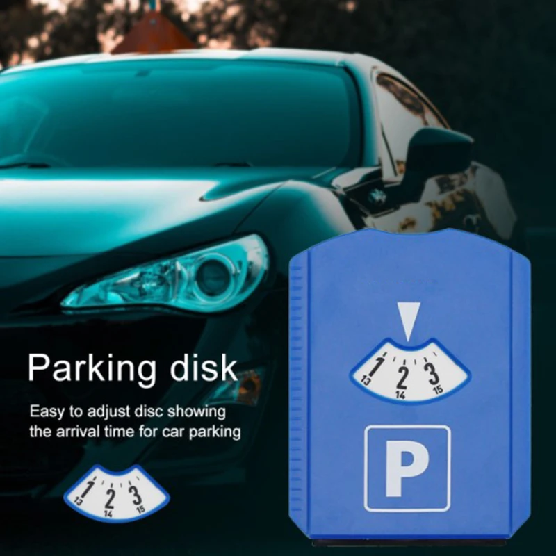 Car Windshield Snow Shovel Time Display Disc Return Time Note Ice Scraper Car Parking Sign Timer Clock Snow Remover windshield shovel snow shovel