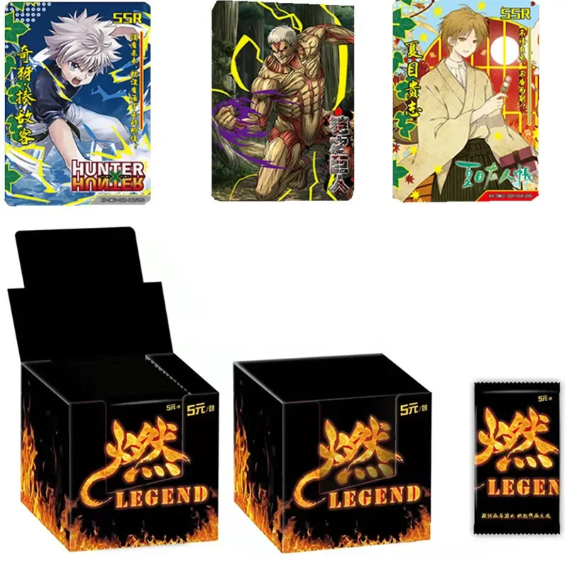 FIRE LEGEND Collection Anime Attack on Titan Card SHIKISHIMA EREN