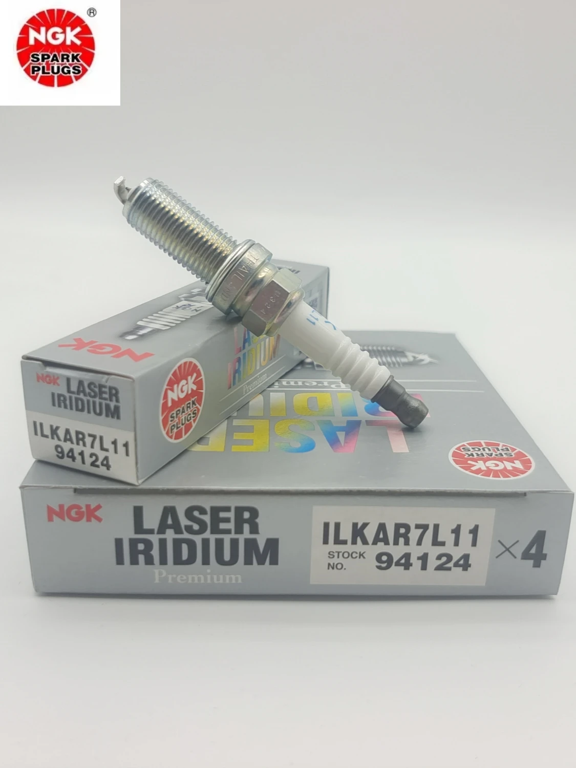 Original NGK ILKAR7L11 94124 Iridium Spark Plug 4Pcs For Mazda 3 6 Axela CX-5 CX-3 CX-30 CX-4 CX-8 MX-5 RF 2.0L 2.5L PE5R-18-110 spark plug