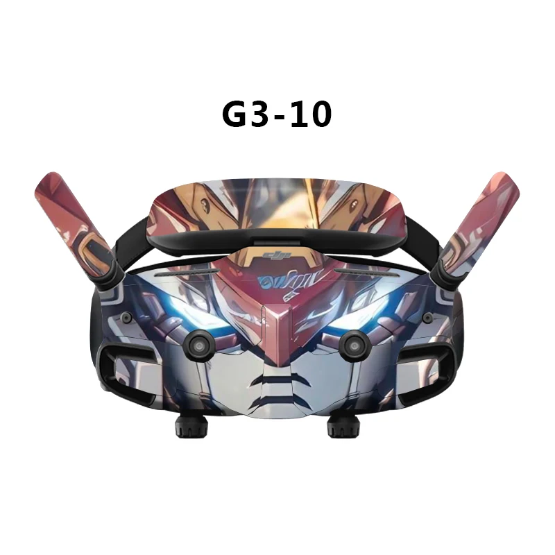 Stickers for DJI Goggles 3 Flying Glasses 3 Sticker Anti-Scratch Waterproof full Body PVC Skins Protective Film Accessories Kit