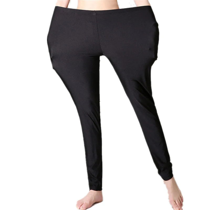 Black Seamless Leggings, High Waist