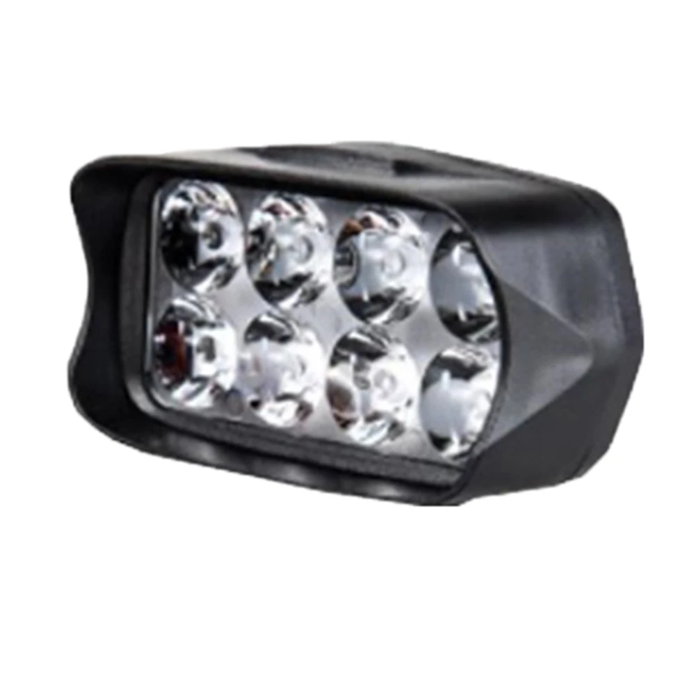 

Motorcycle Driving Lamp Waterproof Reflector Headlight 8 Beads LED Light 6000K Work Light Headlamp 2.4inch Light Bar For 12V Car