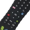1PC Silicone Baby Toys TV Remote Control Shape Teether Toy BPA Free Silicone Teething Chewing Toy Sensory Baby Accessories 5