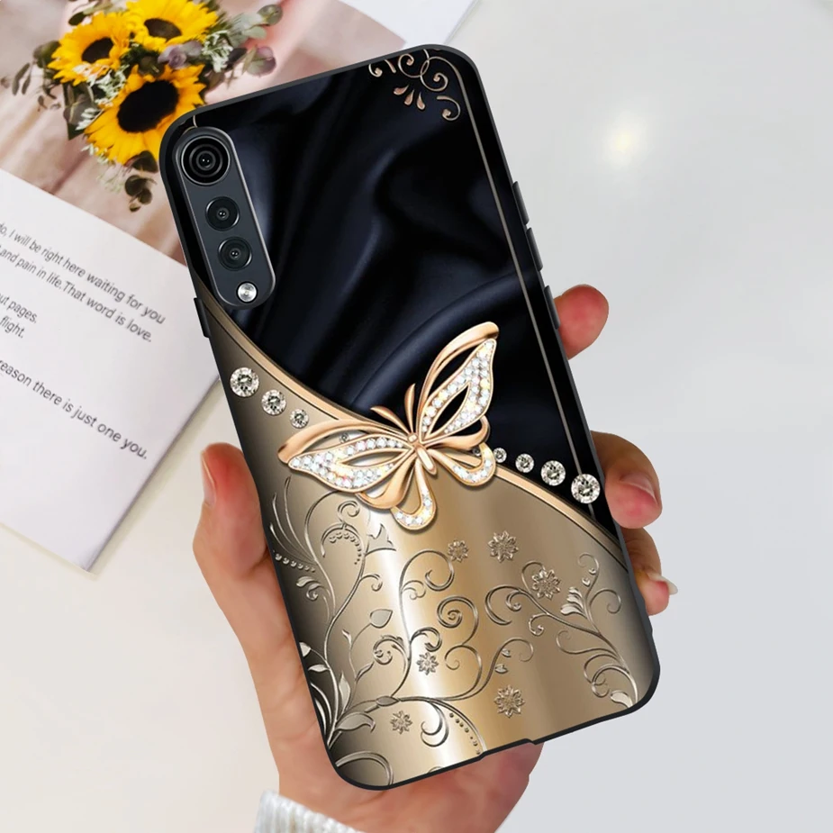 Stylish Painted Silicone Soft Phone Case - 6.8'' Bumper Cover, Compatible with LG Velvet 5G