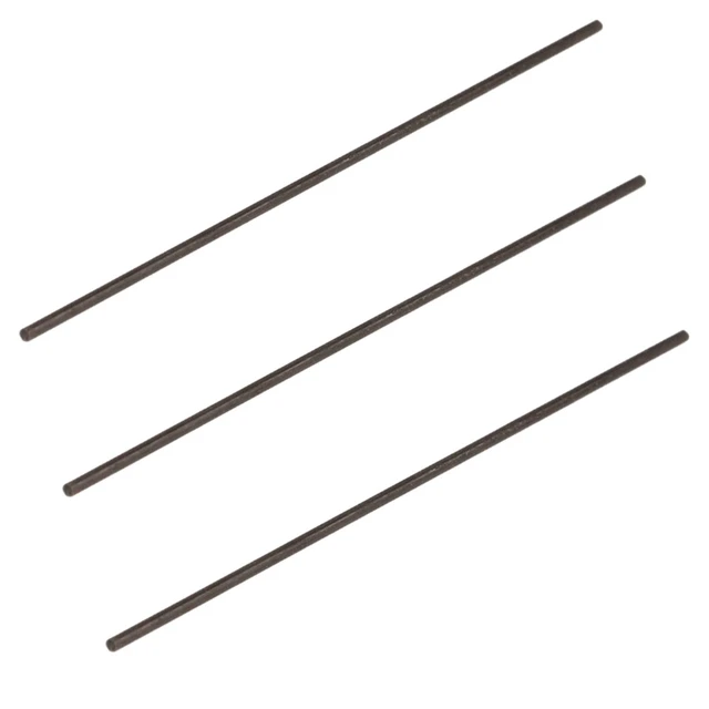 1mm~9.5mmX10cm Fishing Rod Repair Kit Carbon Fiber Sticks For