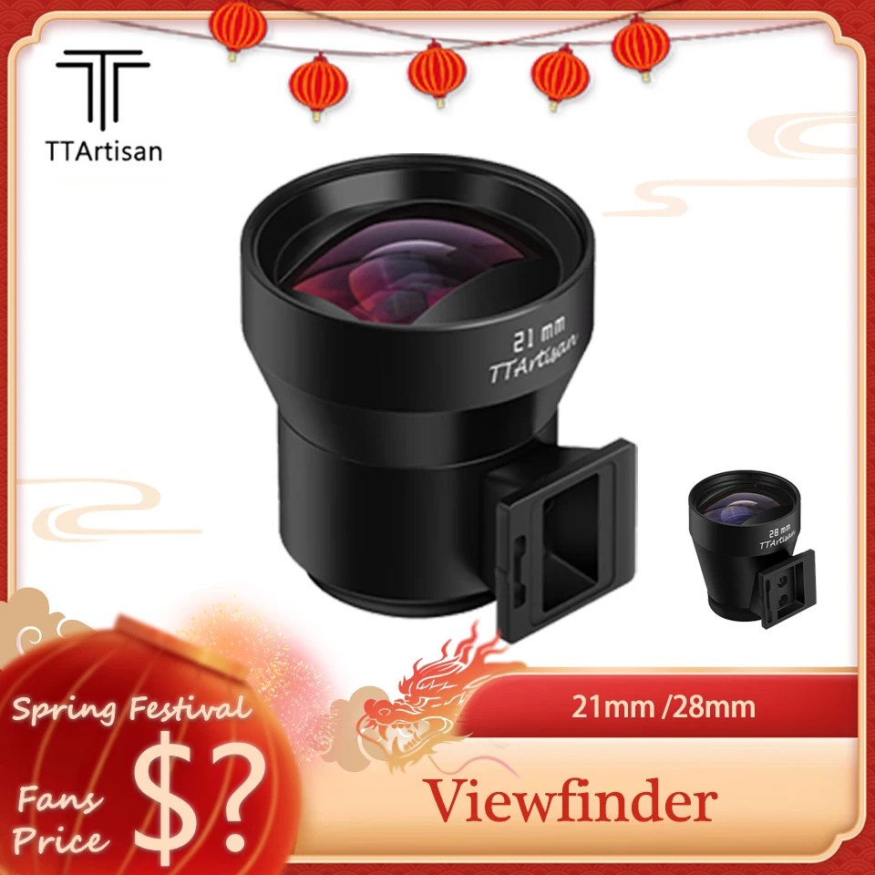 Mirino Ttartisan 21Mm 28Mm Per Leica M3 M5 M6 M10 M240 Ricoh Gr2 Gr3 Universale