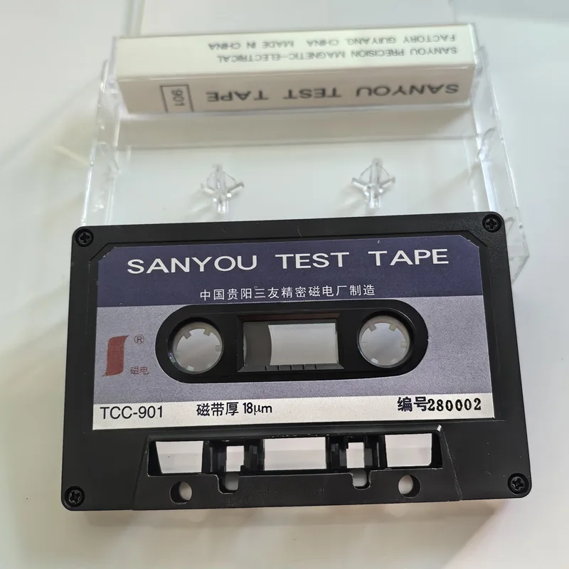 TEST TAPE SANYOU MTT-901 TCC-901 18&mu;m thick built-in mirrors observe tape operation