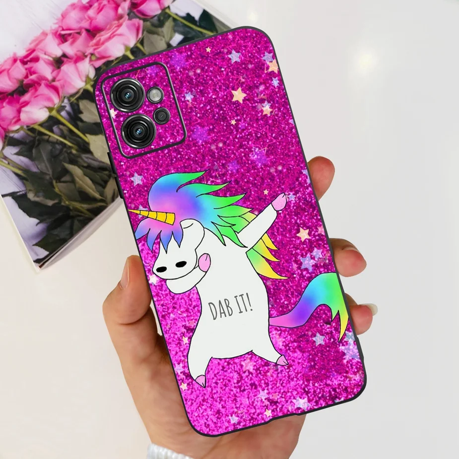 Cute Cat Butterfly Soft Silicone Phone Case, 6.5'' Coque