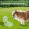 Portable 500ml Dog Water Bottle Foldable Cat Drinking Bowl Outdoor Travel Sealed Dispenser Large Capacity Pets Supplies Cup