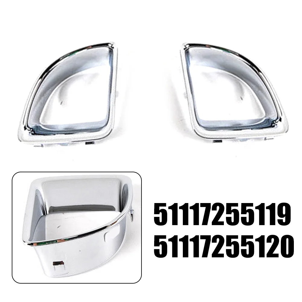 

1 Pair Of Left And Right Car Front Bumper Air Duct Frame Pair Set For Mini R55-R59 JCW S For 51117255119 51117255120