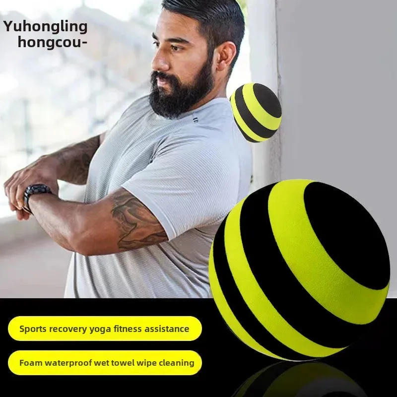 EVA Deep Tissue Massage Ball Yoga Foot Base Massage Relaxation Ball Back Fitness Roller Muscle Relaxation Fitness