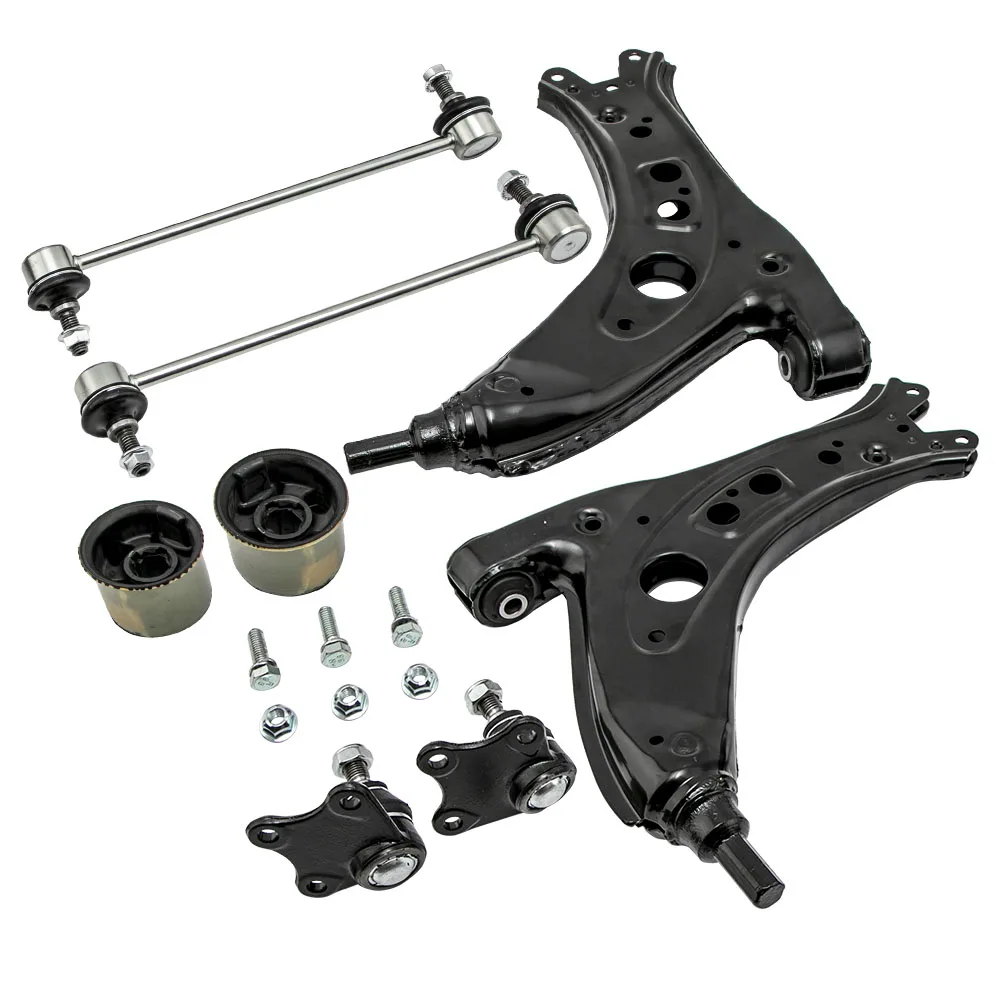 

Wishbone Kit For VWw Fox Polo 9N Seat Ibiza Iv Skoda Fabia 6Y Front Bottom 8Pcs