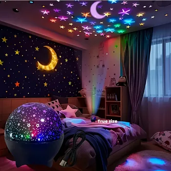 Moon Galaxy Projection Lamp 1