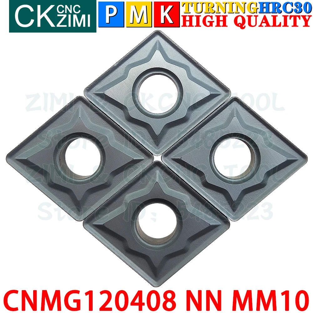 

CNMG120408 NN MM10 CNMG 120408 NN Carbide Inserts External Internal Turning Inserts Tools CNC Metal Lathe Turning Cutting Tools