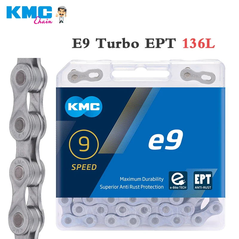 KMC E-Bike Chain 8s 9s 10s 11s 12s Speed Electric Bicycle Chain E8
