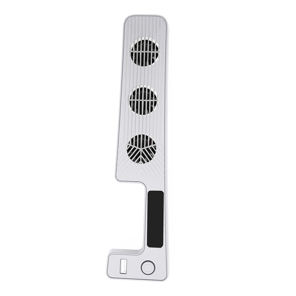 Cooling Fan 9500RPM Efficient Cooling System with 3 Fans Game Accessories 3 Fan Speed Setting for PS5 Slim Console