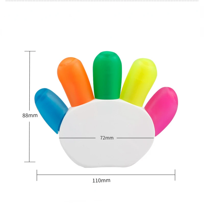 6 Evidenziatori Kawaii A Forma Di Gelato - Mini Pennarelli Per Scuola E Ufficio - Foto 3