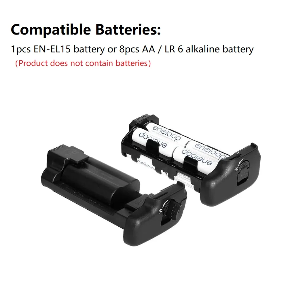 Mcoplus BG-D600 Vertical Battery Grip for Nikon D600 D610 DSLR Camera as MB-D14 work with EN-EL15 Battery