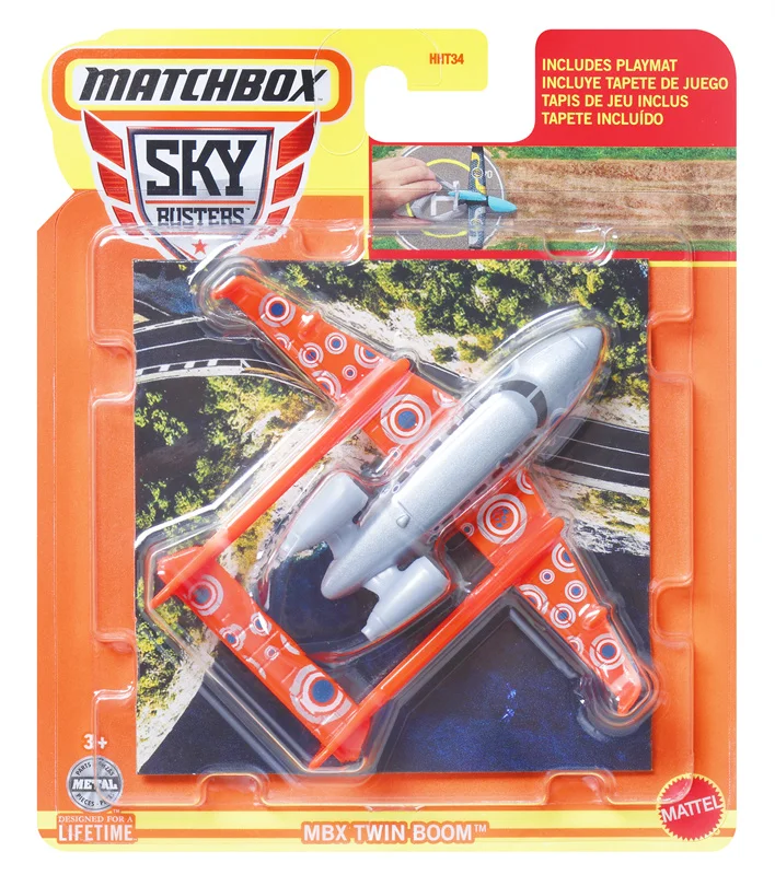 Matchbox Mbx Skybusters Asst Mix Series Sky Cruiser Airbus