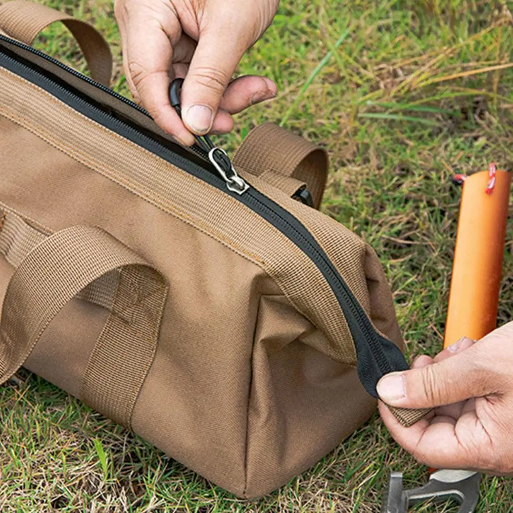 Multipurpose Tool Storage Bag Large Capacity Camping Pack Outdoor Carry Tent Bags Outdoor Drying Camping Bag Box Access H6X2