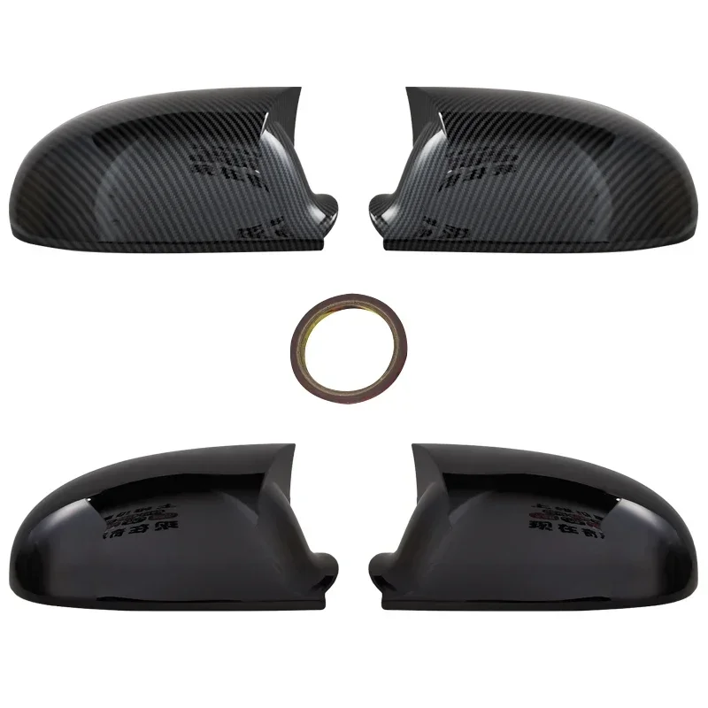 폭스바겐 골프 MK5 GTI 2003-2009 제타 5 파사트 B6 B5.5 리어뷰 미러 커버 윙 미러 캡 케이스 혼 장착 가능