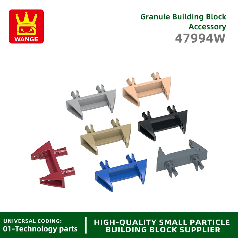 

20 Pcs/lot NO.47994W Pin Double axle wheel base 2 Clips Round Pin Building Blocks Moc Color Accessories Compatible With Toys