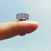 Ice Out Fake Earrings For Men Women Strong Magnet Magnetic Stainless Steel Non Piercing Hip Hop Rock Fashion Jewelry Accessories 5