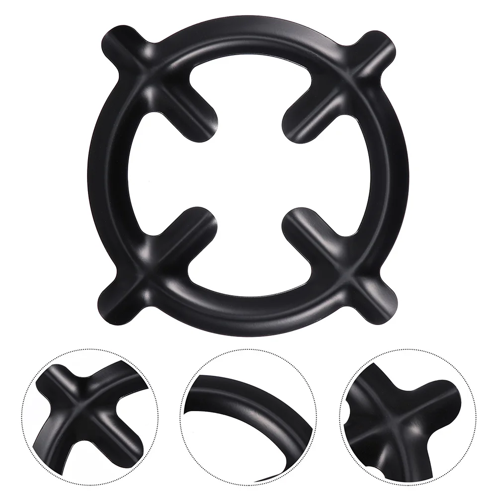 

2 Pcs Gas Tripod Household Pot Holders Rack Iron Coffee Kettle Racks