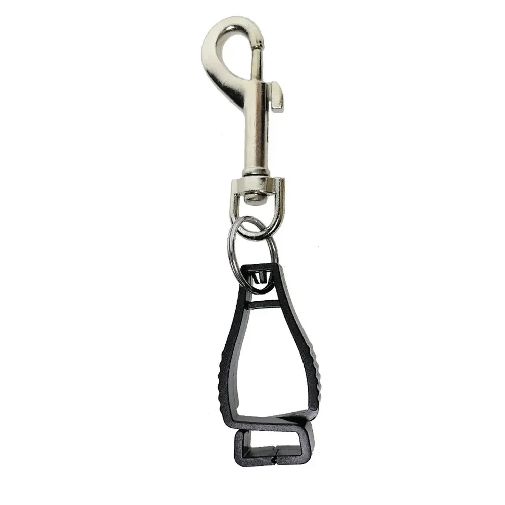 Diving Cycling Portable Gloves Keeper Towel Helmet Guard Carry Clip Holder Snap Hook