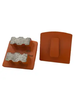 Redi Lock шлифовальные ветра среднего и Двойные сегменты формы Е-9 шт. для быстрой полировки бетона с шлифовальной машинкой Husqvarna.