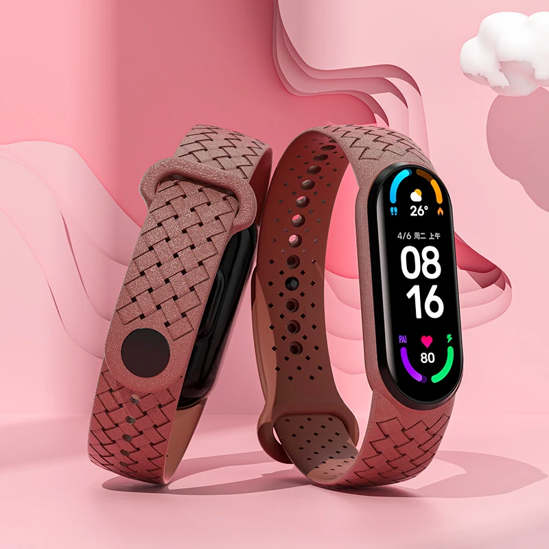 Silicone Braided Solo Loop Bracelet - Quick Replacement Sport Strap